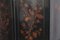 Chinoiserie and Black Lacquered 4-Panel Screen, 1860s 4