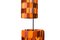 Facet Pendant Lamps by Louis Weisdorf for Lyfa, Denmark, 1960s, Set of 2 3