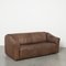 Mid-Century Leather DS 47 3-Seater Sofa by De Sede, 1970s 6