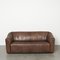 Mid-Century Leather DS 47 3-Seater Sofa by De Sede, 1970s 9
