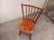 Mesa de comedor brutalista vintage con sillas, años 50. Juego de 5, Imagen 8