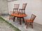 Vintage Brutalist Dining Table & Chairs, 1950s, Set of 5 17