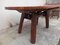 Vintage Brutalist Dining Table & Chairs, 1950s, Set of 5, Image 9