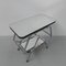 Vintage Chromed Side Table with Mirrored Top, 1950s, Image 23