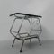 Vintage Chromed Side Table with Mirrored Top, 1950s 18