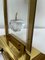 Lámpara de mesa La Pomme de latón y vidrio de Le Dauphin, años 80, Imagen 12