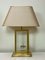 La Pomme Table Lamp in Brass and Glass from Le Dauphin, 1980s 1