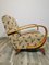 Vintage Sessel mit Stoffbezug von Jindřich Halabala 5