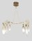 Italian Art Nouveau Style Ceiling Lamp in Murano Glass, 1970s 1