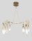 Italian Art Nouveau Style Ceiling Lamp in Murano Glass, 1970s, Image 1
