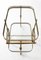 French Neoclassical Brass Bar Cart in the Style of Maison Jansen, 1940s, Image 9