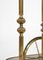 French Neoclassical Brass Bar Cart in the Style of Maison Jansen, 1940s, Image 11