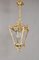 Louis XVI French Brass Lantern, 1900s 4