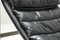 Vintage Italian Lounge Daybed in Black Leather, Image 5