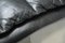 Vintage Italian Lounge Daybed in Black Leather, Image 9