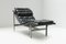 Vintage Italian Lounge Daybed in Black Leather 10