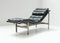 Vintage Italian Lounge Daybed in Black Leather, Image 13