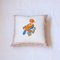 Bird of Paradise #1 Hand Embroidery Pillow by Com Raiz, 2018 1