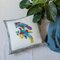Bird of Paradise #5 Hand Embroidery Pillow by Com Raiz, 2018, Image 3