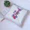 Hand Embroidery Pillow Bird of Paradise #2 by Com Raiz, 2018 2