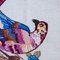 Hand Embroidery Pillow Bird of Paradise #3 by Com Raiz, 2018 9