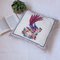 Hand Embroidery Pillow Bird of Paradise #3 by Com Raiz, 2018, Image 2