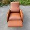 Mid-Century Modern Italian Brown Armchair with Footrest by Marco Zanuso, 1960s, Image 3