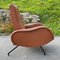 Fauteuil Mid-Century Marron avec Repose-Pieds par Marco Zanuso, Italie, 1960s 8