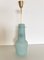 Lámpara colgante italiana de vidrio rayado y latón de Venini, años 60, Imagen 16