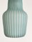 Lámpara colgante italiana de vidrio rayado y latón de Venini, años 60, Imagen 5
