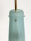 Italian Pendant Lamp in Striped Glass and Brass from Venini, 1960s, Image 3