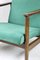 GFM-142 Chair in Green Velvet by Edmund Homa, 1970s 4