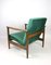 GFM-142 Chair in Green Velvet by Edmund Homa, 1970s 12