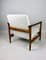 White Boucle GFM-142 Chair by Edmund Homa, 1970s 8