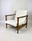 White Boucle GFM-142 Chair by Edmund Homa, 1970s 5