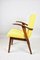 Vintage Yellow Easy Chair attributed to Mieczyslaw Puchala, 1970s 12