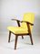 Vintage Yellow Easy Chair attributed to Mieczyslaw Puchala, 1970s 8