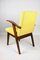 Vintage Yellow Easy Chair attributed to Mieczyslaw Puchala, 1970s 5