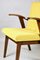Vintage Yellow Easy Chair attributed to Mieczyslaw Puchala, 1970s 7