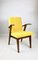 Vintage Yellow Easy Chair attributed to Mieczyslaw Puchala, 1970s 11
