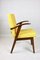 Vintage Yellow Easy Chair attributed to Mieczyslaw Puchala, 1970s 3