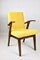 Vintage Yellow Easy Chair attributed to Mieczyslaw Puchala, 1970s 1