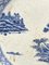 18th Century Chinese Blue and White Porcelain Dish with Pagoda Motif 7