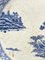 Chinesische Schale aus Porzellan in Blau & Weiß mit Pagoden-Motiv, 18. Jh 7