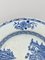 Chinesische Schale aus Porzellan in Blau & Weiß mit Pagoden-Motiv, 18. Jh 3