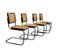 Cesca Chairs by Marcel Breuer for Thonet, Italy, 1960s, Set of 4 4