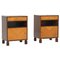 Art Deco Scandinavian Bedside Tables attributed to Axel Larson for Bodafors, 1940s, Set of 2, Image 1