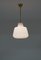 Large Modern Scandinavian Glass Pendants attributed to Asea, 1940s, Set of 2 4