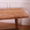 English Pine Trestle Table 8