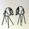 Swedish Iron Deer Candleholders by Gunnar Ander for Ystad-Metall, 1960s, Set of 2, Image 4